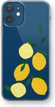 Case Company® - iPhone 12 mini hoesje - You're my lemon - Soft Cover Telefoonhoesje - Bescherming aan alle Kanten en Schermrand