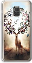 Case Company® - Hoesje geschikt voor Samsung Galaxy A8 (2018) hoesje - Seasons Change - Soft Cover Telefoonhoesje - Bescherming aan alle Kanten en Schermrand