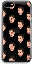 Case Company® - Hoesje geschikt voor iPhone SE 2020 hoesje - Ugly Cry Call - Soft Cover Telefoonhoesje - Bescherming aan alle Kanten en Schermrand