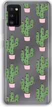 Case Company® - Hoesje geschikt voor Samsung Galaxy A41 hoesje - Cactus Lover - Soft Cover Telefoonhoesje - Bescherming aan alle Kanten en Schermrand