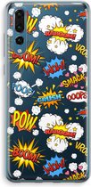 Case Company® - Hoesje geschikt voor Huawei P20 Pro hoesje - Pow Smack - Soft Cover Telefoonhoesje - Bescherming aan alle Kanten en Schermrand