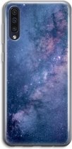 Hoesje geschikt voor Samsung Galaxy A50 hoesje - Nebula - Soft Cover Telefoonhoesje - Bescherming aan alle Kanten en Schermrand