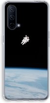 Case Company® - Hoesje geschikt voor OnePlus Nord CE 5G hoesje - Alone in Space - Soft Cover Telefoonhoesje - Bescherming aan alle Kanten en Schermrand