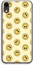 Case Company® - Hoesje geschikt voor iPhone XR hoesje - Smiley N°2 - Soft Cover Telefoonhoesje - Bescherming aan alle Kanten en Schermrand