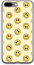 Case Company® - Hoesje geschikt voor iPhone 8 Plus hoesje - Smiley N°2 - Soft Cover Telefoonhoesje - Bescherming aan alle Kanten en Schermrand