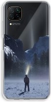Case Company® - Hoesje geschikt voor Huawei P40 Lite hoesje - Wanderlust - Soft Cover Telefoonhoesje - Bescherming aan alle Kanten en Schermrand