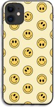 Case Company® - Hoesje geschikt voor iPhone 11 hoesje - Smiley N°2 - Soft Cover Telefoonhoesje - Bescherming aan alle Kanten en Schermrand