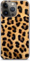 Case Company® - Hoesje geschikt voor iPhone 13 Pro hoesje - Luipaard - Soft Cover Telefoonhoesje - Bescherming aan alle Kanten en Schermrand