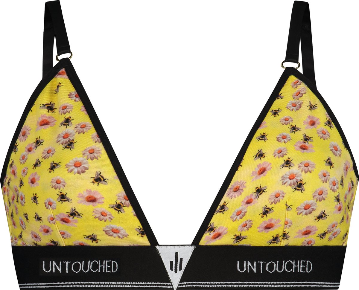 Untouched bh zonder beugel - ondergoed dames - duurzaam - perfecte pasvorm - Daisy Bee bralette XS