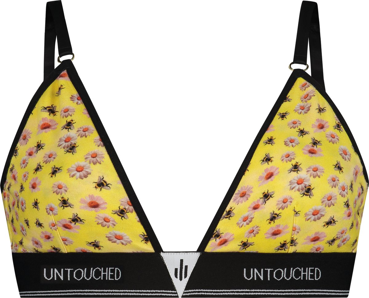 Untouched Bh zonder beugel – Daisy Bee Bralette – Ondergoed dames – Zacht & Duurzaam – Maat XS