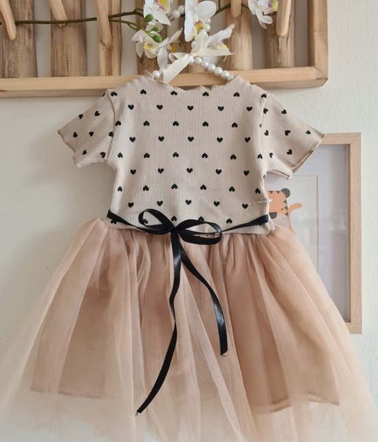 Cacao Heart Tutu Dress