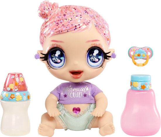 Glitter Babyz Doll series 2 Marina Finley roze