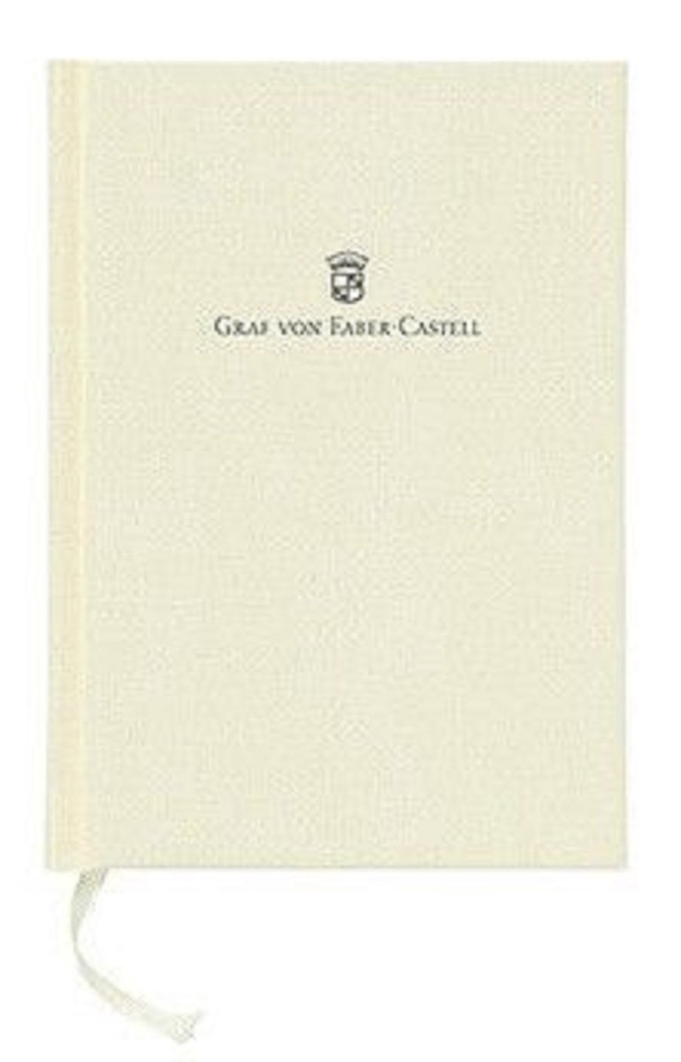 Graf von Faber-Castell - gebonden A5 notitieboek (21,5 x 15,3cm) - chamois