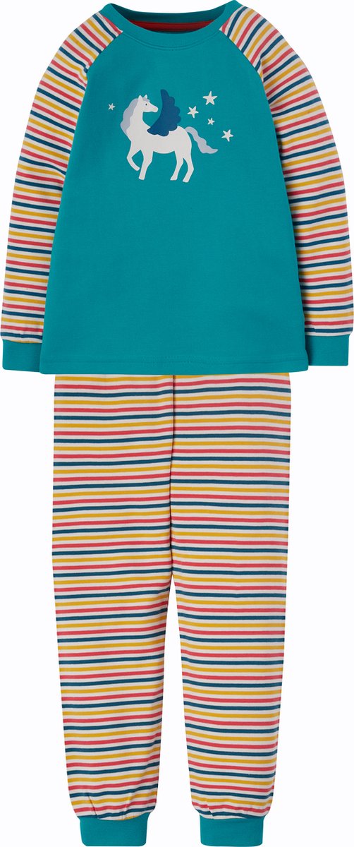 Frugi Kernow unicorn Nightwear Meisjes Pyjamaset - Maat 122