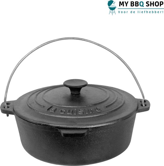 Cast Iron Pan 18 INCH. Gietijzeren BBQ Pan