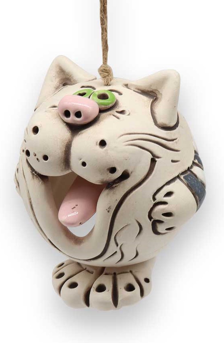 MadDeco - tuindecoratie - tuinhanger - boomhanger - windgong - bel - handgemaakt product uit Oekraïne - keramiek
