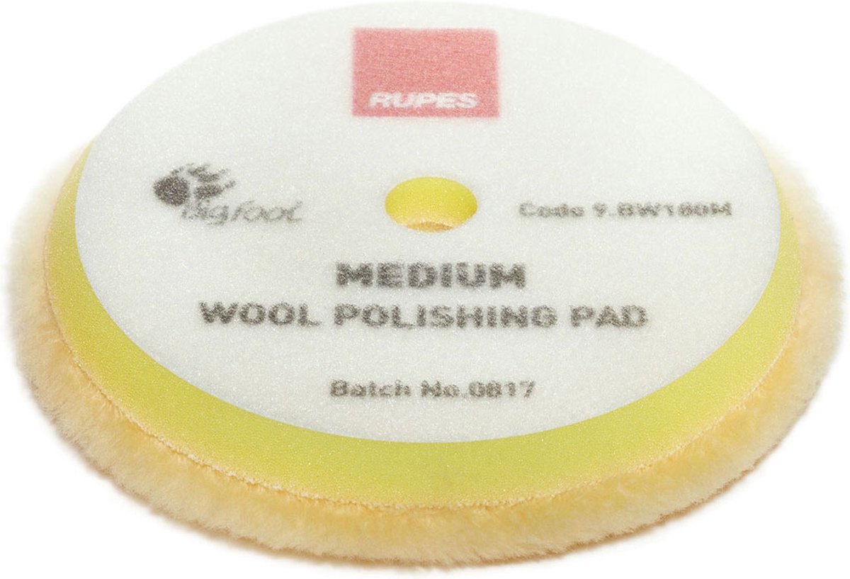 Rupes D-A Medium Wool Polishing - 130 mm