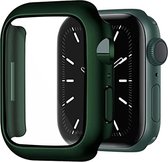 Arara Screenprotector Geschikt voor Apple watch case 7 serie Donkergroen - watch case 45 mm