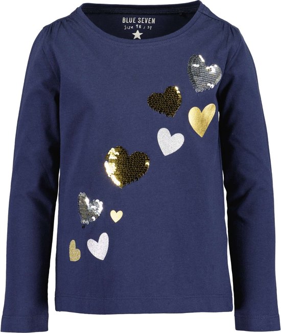 Blue Seven HEARTS Meisjes t-shirt - Maat 92