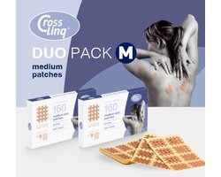 CrossLinq® Voordeelset - 2 x CrossTape Medium - 2 x 20 sheets (160 CrossLinqs)