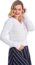 Dancing Days - MISS INDEPENDENT Cardigan - M - Wit