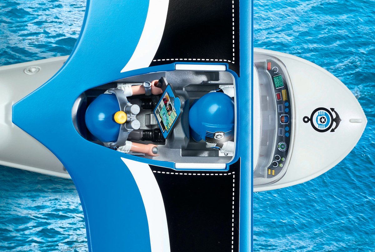 PLAYMOBIL Politiewatervliegtuig - 4445 — afbeelding 16