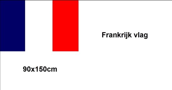 Vlag Frankrijk | Franse vlag 150x90cm | bol