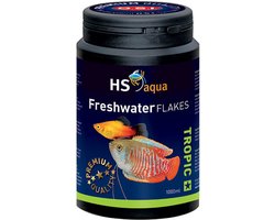 HS Aqua Freshwater Flakes 1000ML - Aquariumvoer