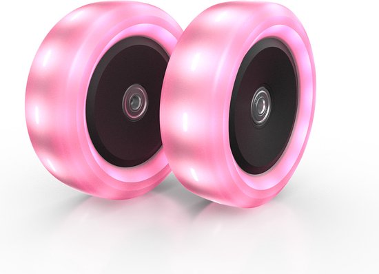 BERG Nexo Kinderstep LED wielen - Roze - BERG - €31,95