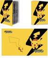 Afbeelding van het spelletje Verzamelmap geschikt voor Pokémon - Plek voor 240 kaarten - 4 pocket dubbelzijdig - A5 - Pikachu geel