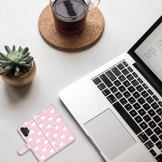 Coque pour téléphone portable Samsung Galaxy A13 (4G) Bookcase Cadeaux de la Saint-Valentin Cats endormis