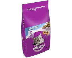 Whiskas sterile 1+ zalm - 2x 1.75kg