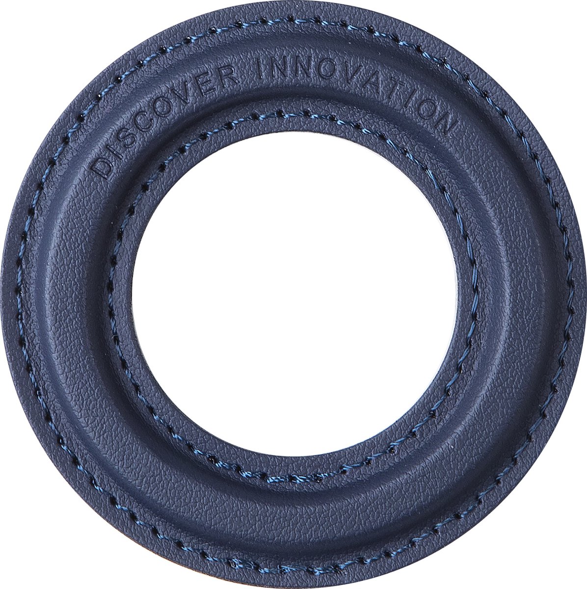 Nillkin - Magnetische Ring - Snaphold Magnetic sticker - Vegan Leer - Geschikt voor iPhone 12/iPhone 13 serie - Donker Blauw