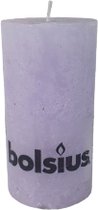 Bougie Parfumée Bolsius - Violet - 6,8 x 13 cm - Bougie - Geur - Maison - Ambiance