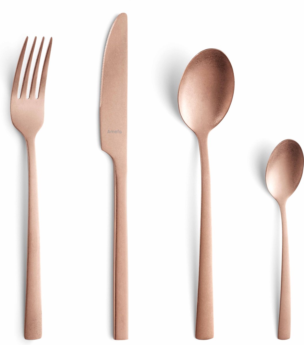 Amefa Manille Vintage Koper -16 delige bestekset - 4 persoons