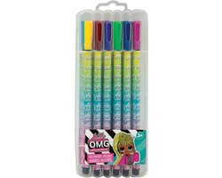 L.O.L - Stiften - Viltstiften - Markers - 12 kleuren - LOL