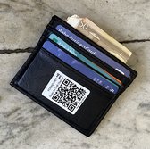 QRing Stickerset Large Wit: 2 unieke QR-stickers met NFC | Anoniem, makkelijk en veilig LOST ITEM? WE GOT YOU! |