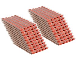 Autobanden reparatie set - Voordeelverpakking 100 stuks - Bandenreparatieset navul - 10cm proppen veters bandenreparatie