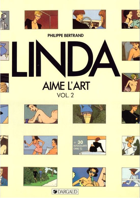 Foto: Linda aime l art vol 2 philippe bertrand hc franstalig erotiek 18 stripboek stripboeken nederlands stripboeken volwassenen strip strips 