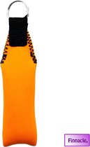 Finnacle - 2 stuks - Neopreen drijvende sleutelhanger - 14 CM - Oranje