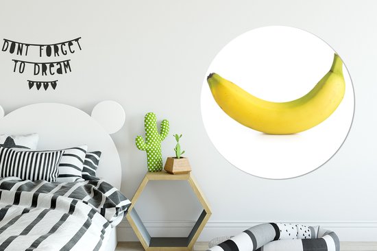 Copie de l'assiette en plastique Banana Wall Circle jaune ⌀ 140 cm