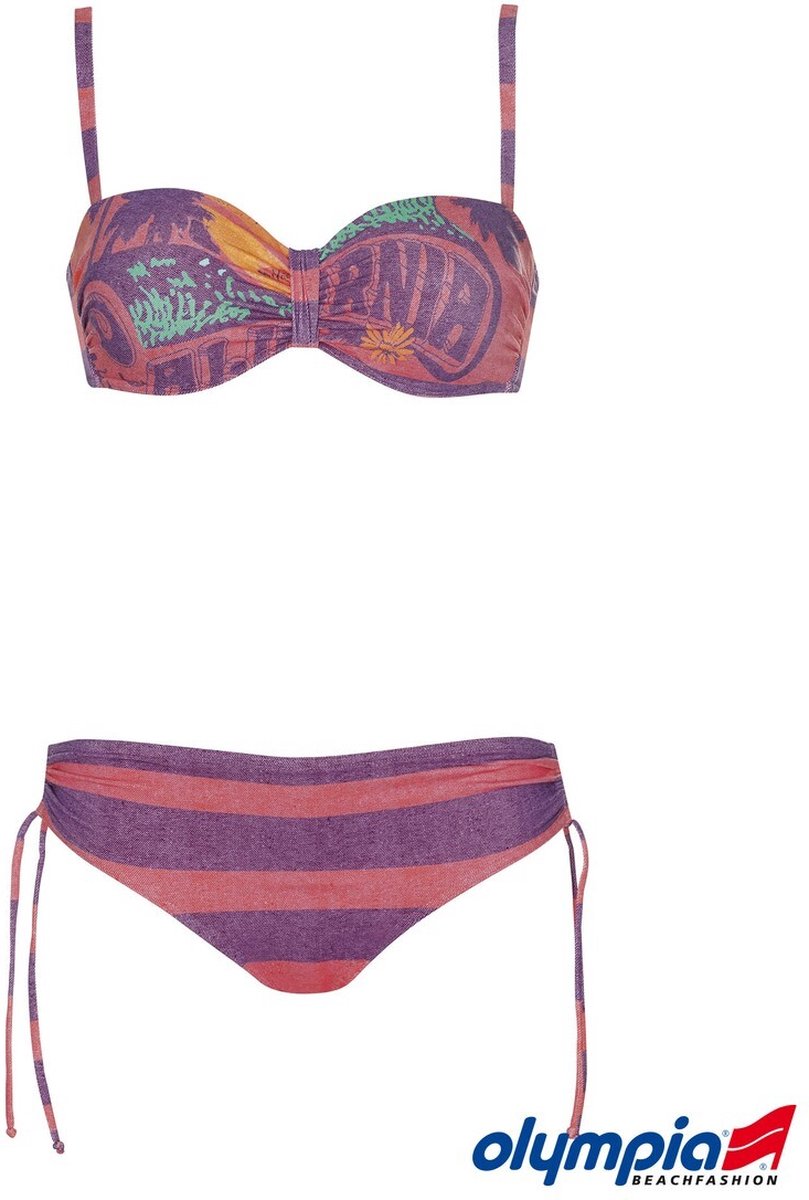 Olympia - Bikini - Multicolor - Maat 38 B-cup