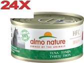 Almo Nature HFC - Nourriture pour chat - Gelée de Thon - 24x70gr