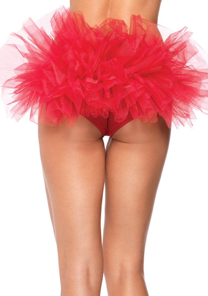 Hotpants Ruches Rood Volwassenen Vrouwen Rood Bekende personages Maat M