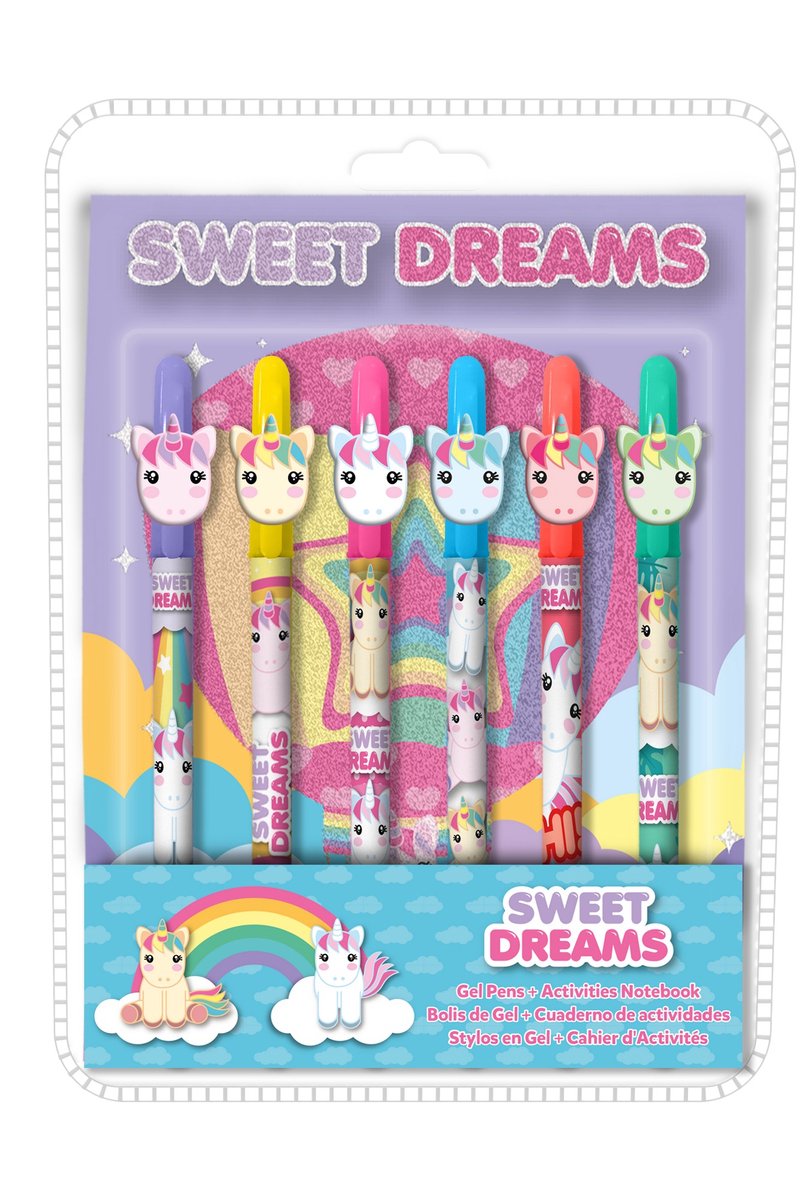 Sweet Dreams Activiteitenboekje met Kleurpotloden