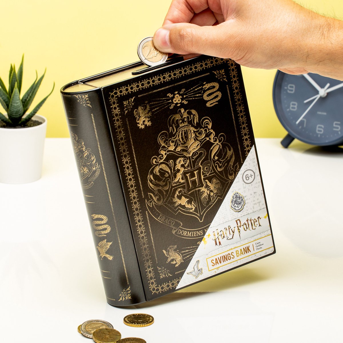 Paladone Spaarpot Harry Potter 4 X 18 X 14 Cm Bruin/goud