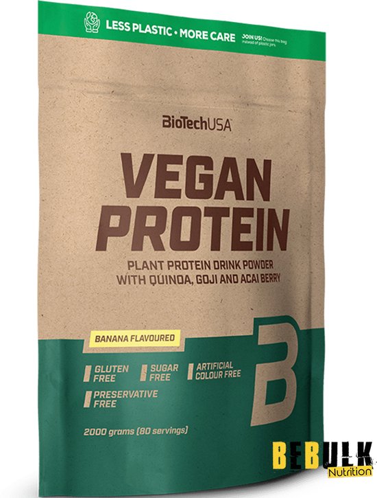 BioTech USA Protein Poeder - Vegan Protein 500g - BiotechUSA - forest fruit