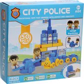 City Politie Bouwblokken Speelset, 50dlg.