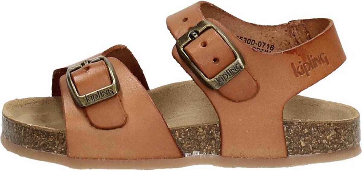 Kipling Easy 4 Jongens Sandalen - cognac - Maat 30