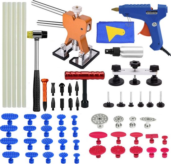 2 Pcs Outils de débosselage et de réparation de voiture avec